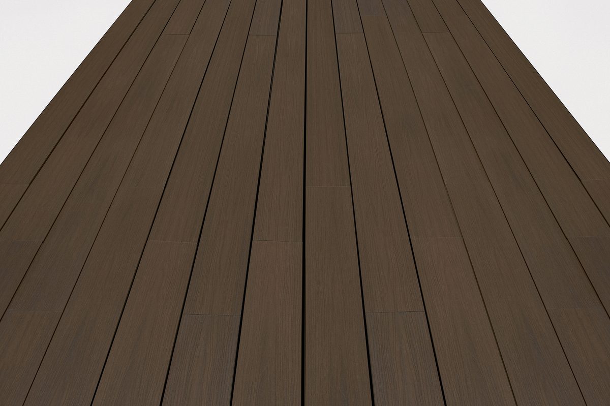 ONE DECKING Cinnamon instalado