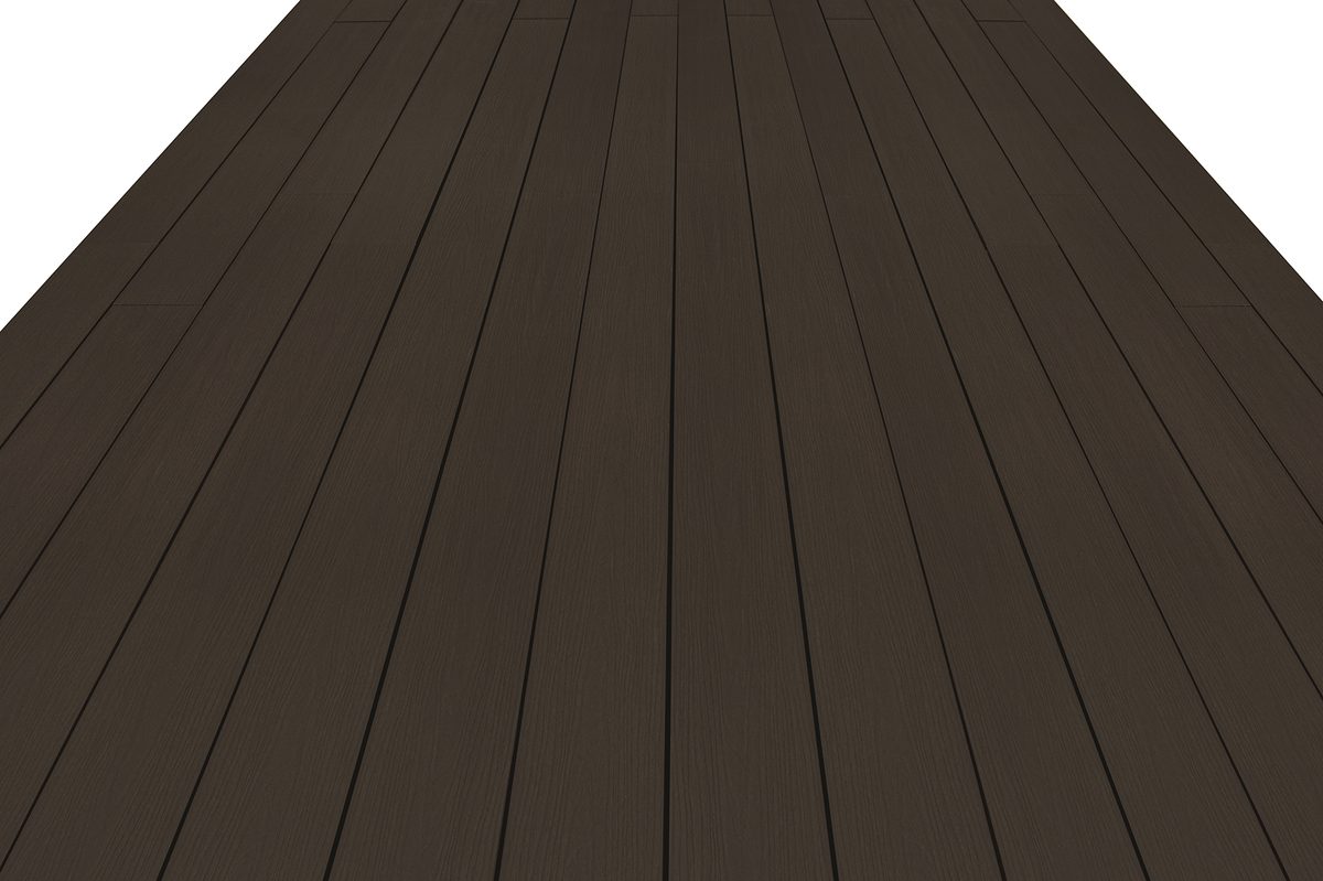 ONE DECKING Ivory instalado
